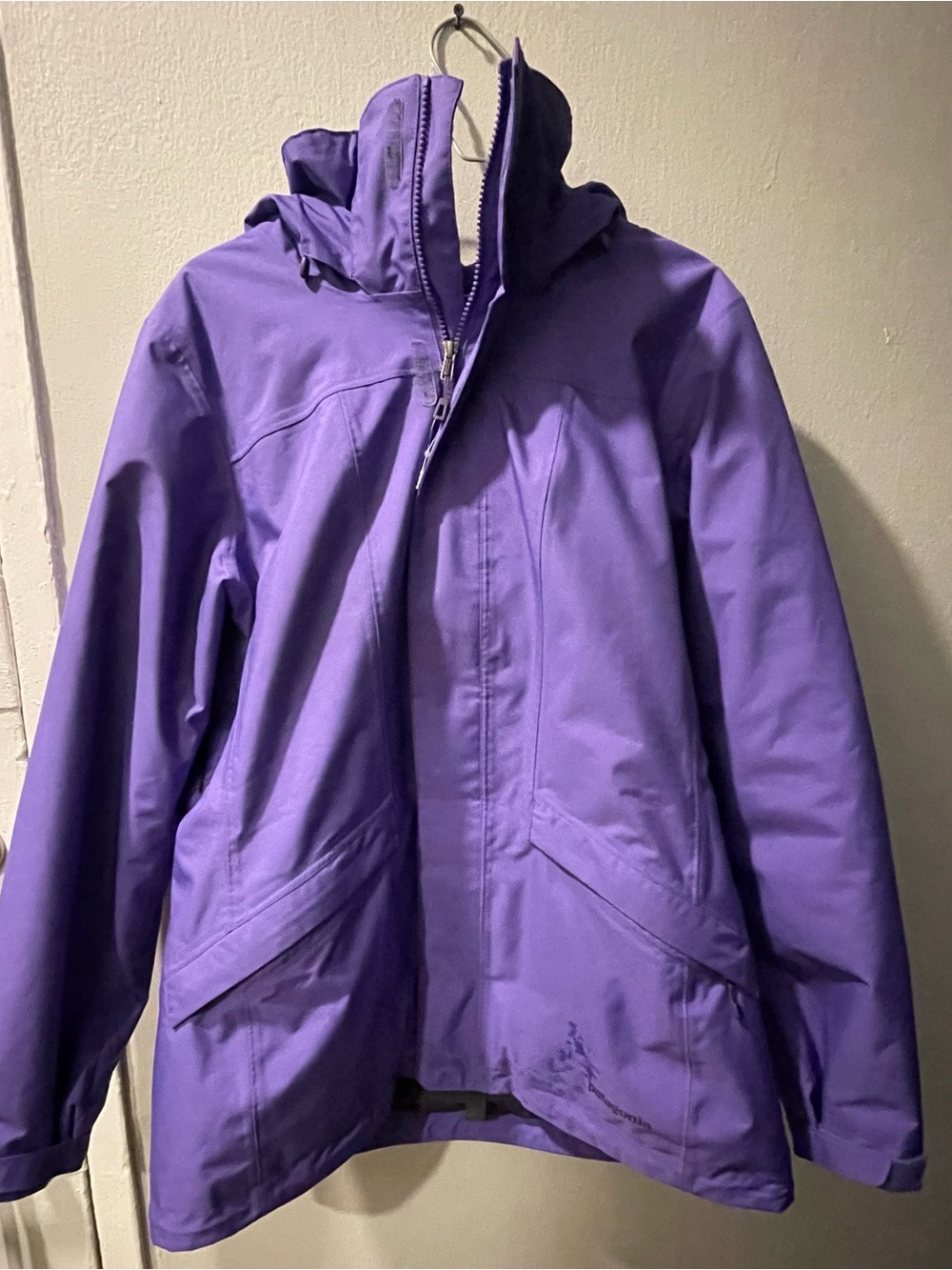 Patagonia Women’s XL Purple Waterproof Insulated Jacket